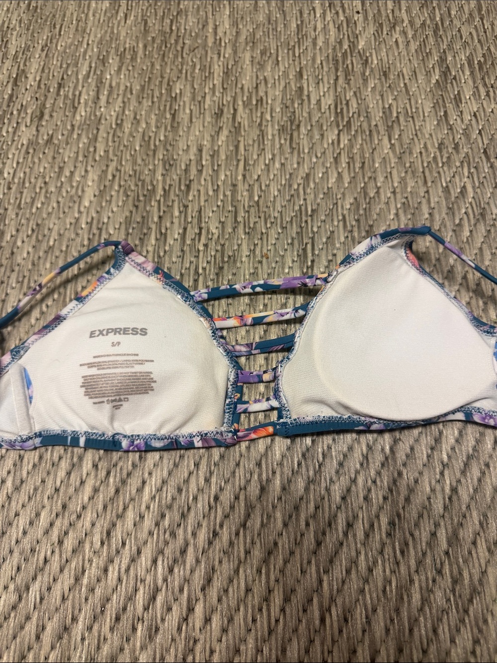 Floral Express Small Two-Piece Swim Set - Picture 3 of 3